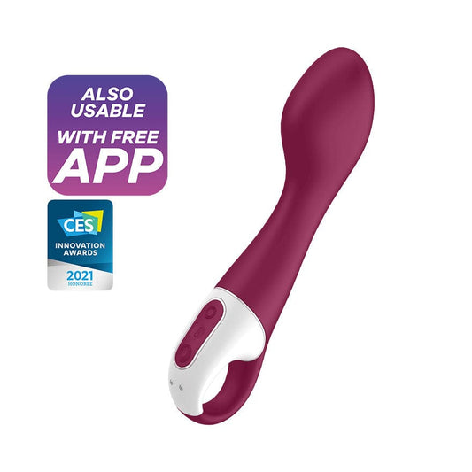 Satisfyer - Hot Spot Heated G Spot Vibrator (Pink)