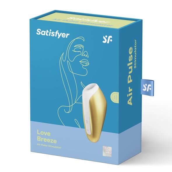 Satisfyer - Love Breeze Air Pulse Clitoral Air Stimulator (Gold)