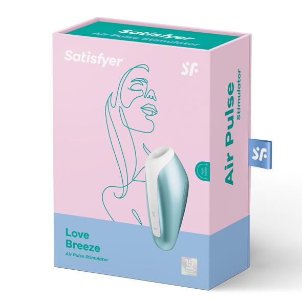 Satisfyer - Love Breeze Air Pulse Clitoral Air Stimulator (Blue)