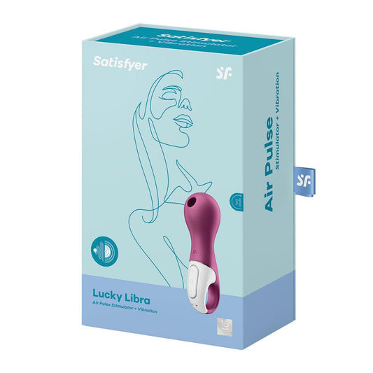 Satisfyer - Lucky Libra Air Pulse Clitoral Air Stimulator (Berry)