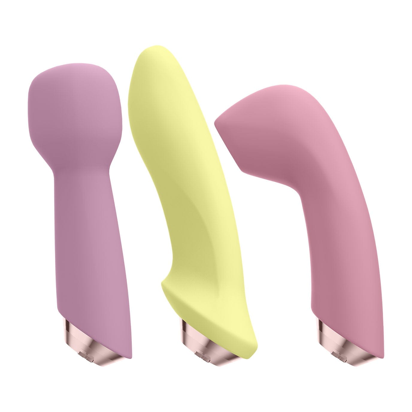 Satisfyer - Marvelous Four Clitoral Air Pulse Vibrator Set (Multi Colour)