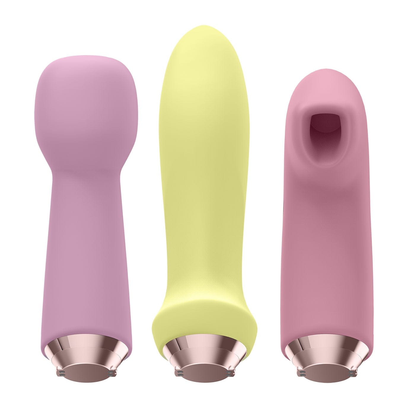 Satisfyer - Marvelous Four Clitoral Air Pulse Vibrator Set (Multi Colour)