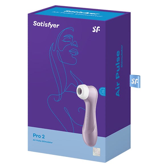 Satisfyer - Pro 2 Air Pulse Rechargeable Clitoral Air Stimulator (Violet)