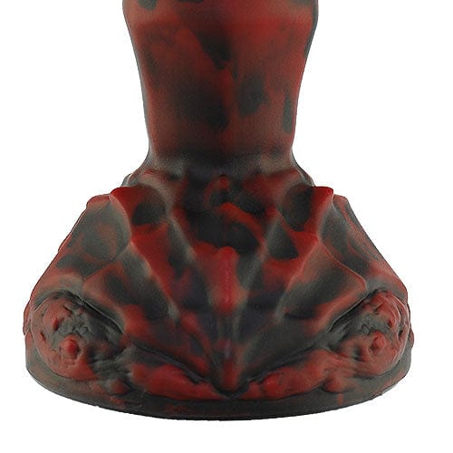 Tomax - Dark Dragon Slim Regular Silicone Dildo (Evil Red)