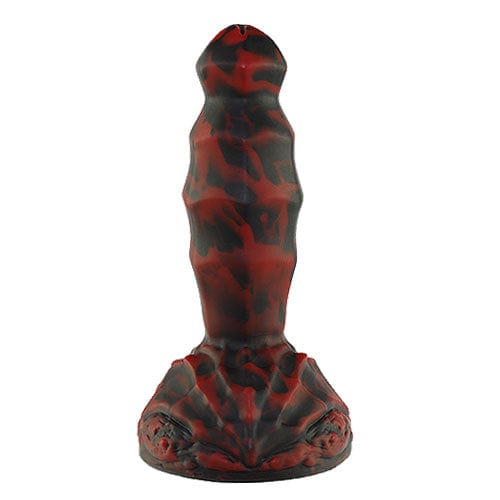 Tomax - Dark Dragon Slim Regular Silicone Dildo (Evil Red)