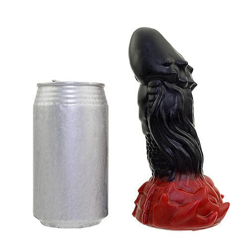 Tomax - Fire Dragon Regular Silicone Dildo (Black)