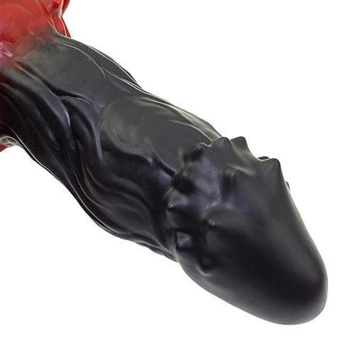 Tomax - Fire Dragon Regular Silicone Dildo (Black)