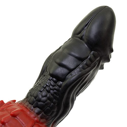 Tomax - Fire Dragon Regular Silicone Dildo (Black)