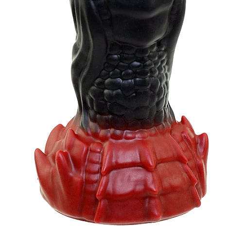 Tomax - Fire Dragon Regular Silicone Dildo (Black)