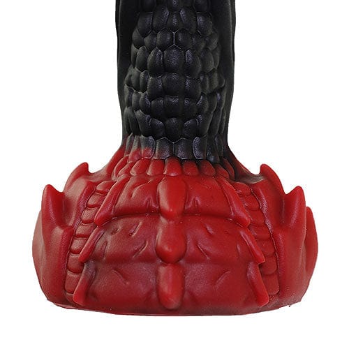 Tomax - Fire Dragon Slim Regular Silicone Dildo (Black)