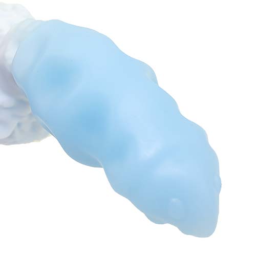 Tomax - Ice Dragon Regular Silicone Dildo (Ice Blue)