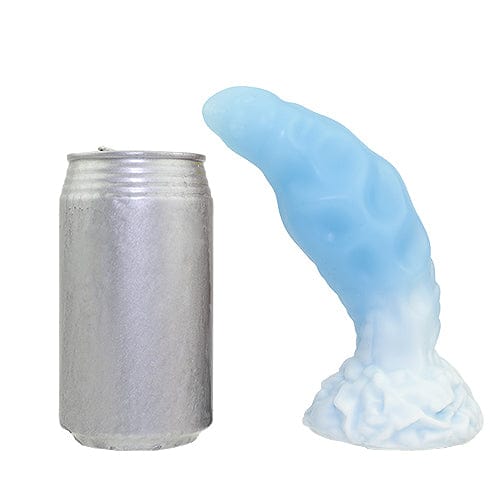 Tomax - Ice Dragon Regular Silicone Dildo (Ice Blue)