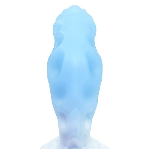 Tomax - Ice Dragon Regular Silicone Dildo (Ice Blue)