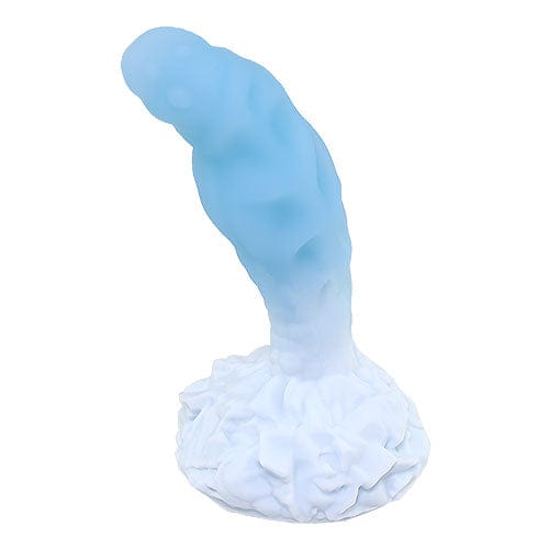 Tomax - Ice Dragon Slim Regular Silicone Dildo (Ice Blue)