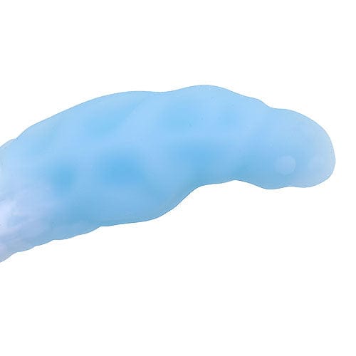 Tomax - Ice Dragon Slim Regular Silicone Dildo (Ice Blue)