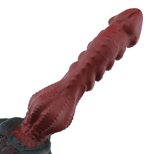 Tomax - Roaring Dragon Regular Silicone Dildo (Wild Red)