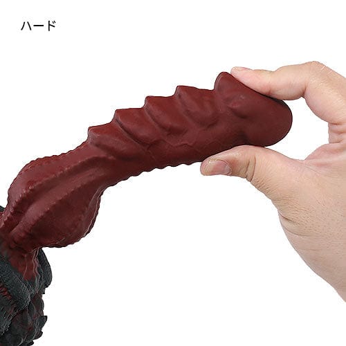 Tomax - Roaring Dragon Regular Silicone Dildo (Wild Red)