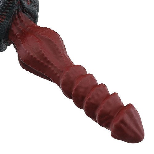 Tomax - Roaring Dragon Regular Silicone Dildo (Wild Red)