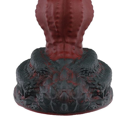 Tomax - Roaring Dragon Regular Silicone Dildo (Wild Red)