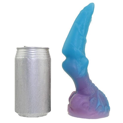 Tomax - Water Dragon Regular Silicone Dildo (Deep Blue)