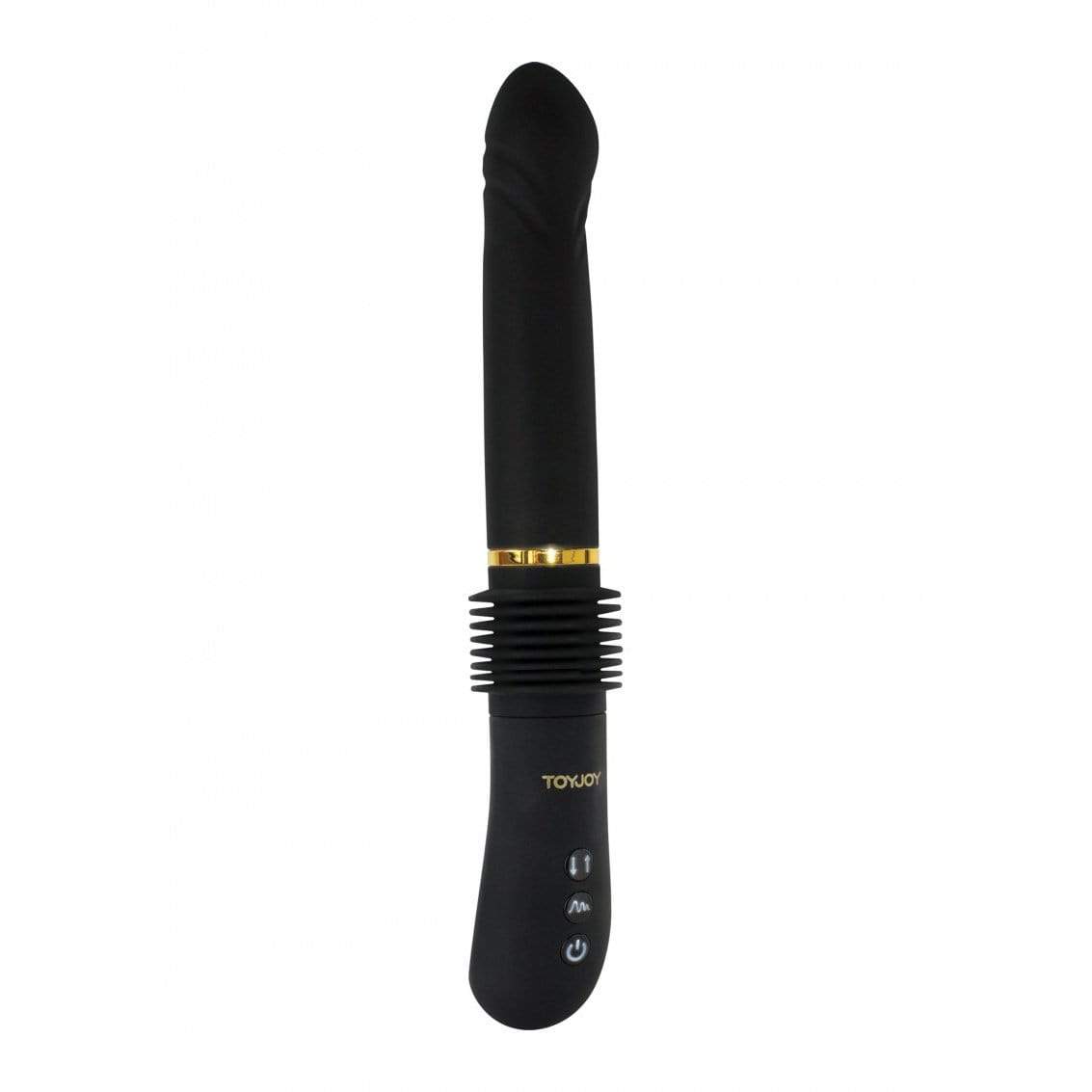 ToyJoy - Magnum Opus I Thrust in You Thruster Vibrator  (Black)