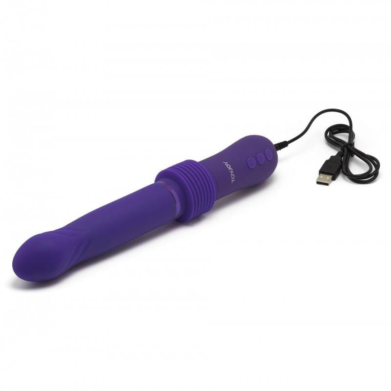 ToyJoy - Magnum Opus Supreme I Thrust in You Thruster Vibrator (Purple)