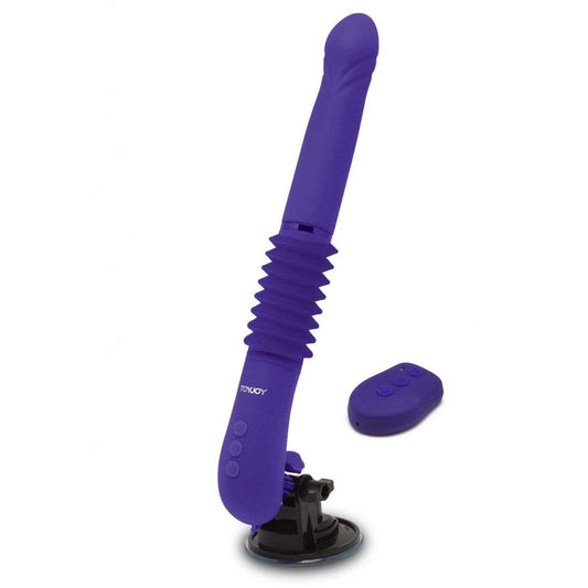 ToyJoy - Magnum Opus Supreme I Thrust in You Thruster Vibrator (Purple)