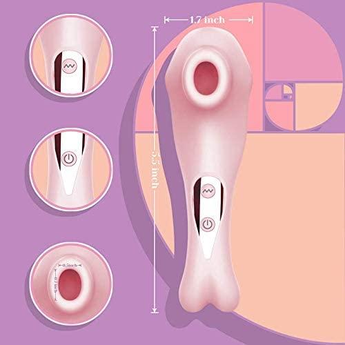 Tracy's Dog - P Cat Clitoral Air Stimulator Sucking Vibrator (Pink)