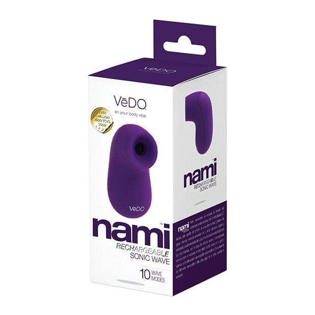 VeDO - Nami Rechargeable Sonic Clitoral Air Stimulator (Deep Purple)