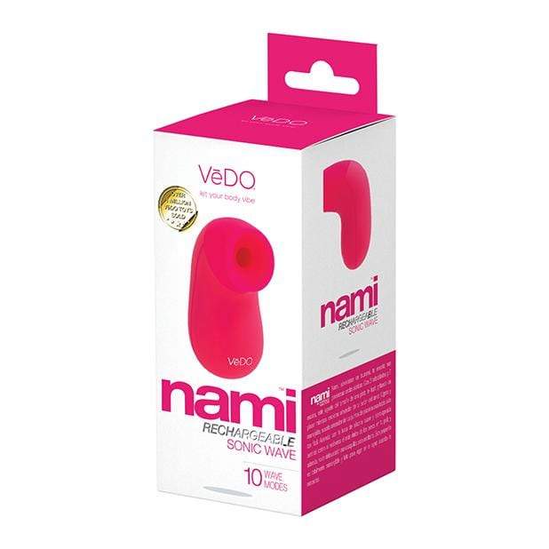 VeDO - Nami Rechargeable Sonic Clitoral Air Stimulator (Foxy Pink)