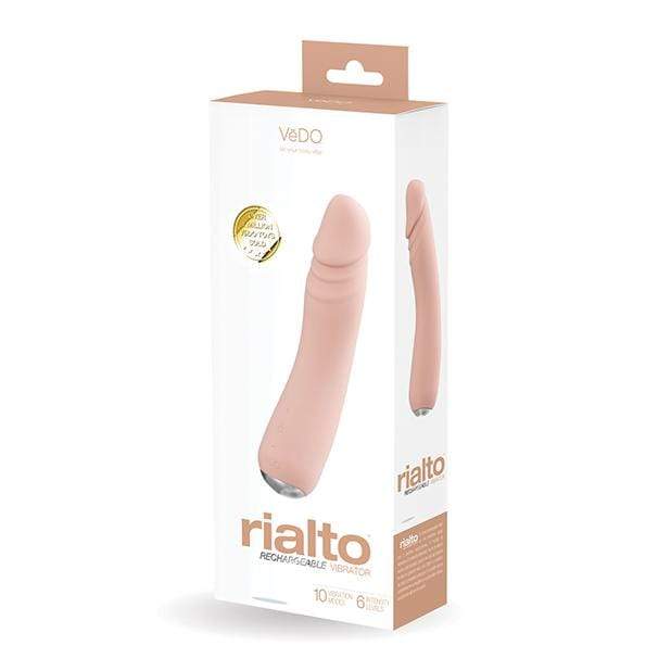 VeDO - Rialto Rechargeable Realistic Vibrator (Vanilla)