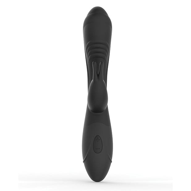 Voodoo Toys - Money Bunny Silicone Rabbit Vibrator (Solid Black)