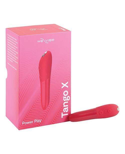 We Vibe - Tango X Power Play Rechargeable Discreet Vibrator (Cherry Red)