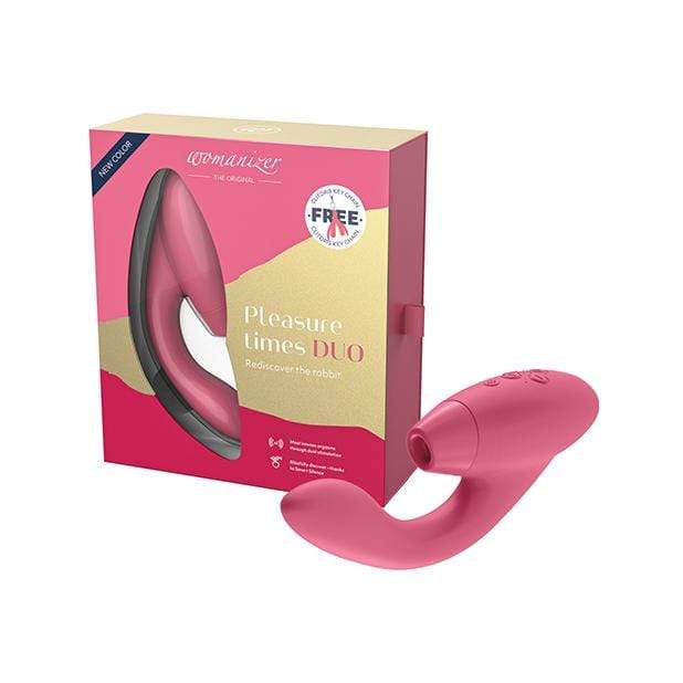 Womanizer - The Original Duo Clitoral Air Stimulator (Raspberry)