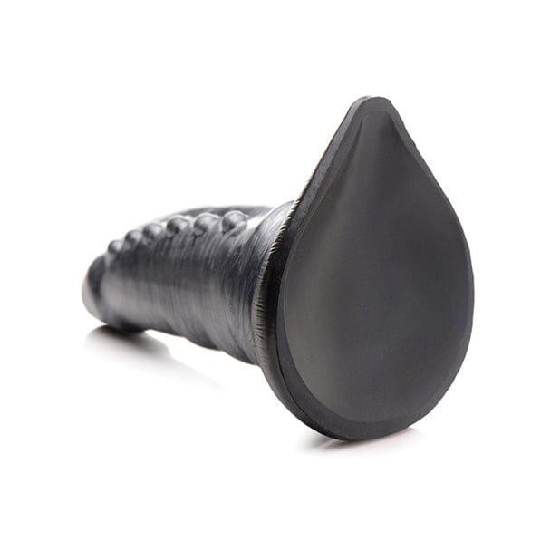 XR - Creature Cocks Beastly Tapered Bumpy Silicone Dildo (Silver/Black)