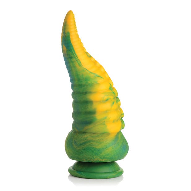 XR - Creature Cocks Monstropus Tentacled Monster Silicone Dildo (Green/Yellow)