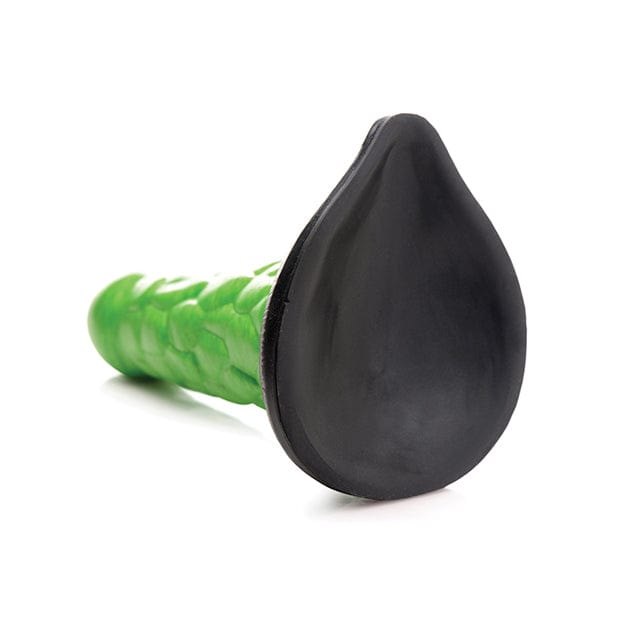 XR - Creature Cocks Radioactive Reptile Thick Scaly Silicone Dildo (Green/Black)